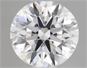 Natural Diamond 0.40 Carats, Round with Excellent Cut, D Color, VS2 Clarity and Certified by GIA