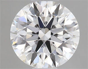 Picture of Natural Diamond 0.40 Carats, Round with Excellent Cut, D Color, VS2 Clarity and Certified by GIA