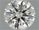 Natural Diamond 0.40 Carats, Round with Excellent Cut, G Color, VS2 Clarity and Certified by IGI