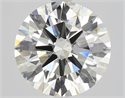 Natural Diamond 2.61 Carats, Round with Excellent Cut, K Color, VS1 Clarity and Certified by GIA