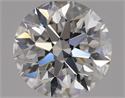 Natural Diamond 1.60 Carats, Round with Excellent Cut, E Color, VVS2 Clarity and Certified by GIA