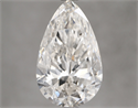 Natural Diamond 3.01 Carats, Pear with  Cut, I Color, VS1 Clarity and Certified by GIA