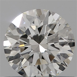 Picture of Natural Diamond 0.50 Carats, Round with Excellent Cut, J Color, VVS1 Clarity and Certified by GIA