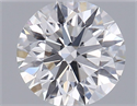 Natural Diamond 0.42 Carats, Round with Excellent Cut, G Color, SI1 Clarity and Certified by GIA