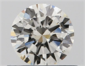 Natural Diamond 0.50 Carats, Round with Very Good Cut, I Color, VS1 Clarity and Certified by GIA