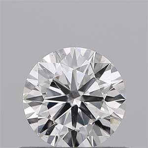 Picture of Natural Diamond 0.50 Carats, Round with Good Cut, F Color, SI1 Clarity and Certified by GIA