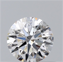 Natural Diamond 0.41 Carats, Round with Excellent Cut, I Color, VS2 Clarity and Certified by GIA