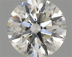 Picture of Natural Diamond 0.50 Carats, Round with Excellent Cut, H Color, SI2 Clarity and Certified by IGI