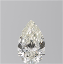 Natural Diamond 3.17 Carats, Pear with  Cut, J Color, SI1 Clarity and Certified by GIA