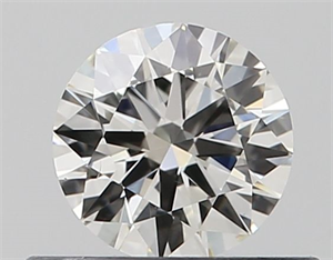 Picture of Natural Diamond 0.40 Carats, Round with Very Good Cut, H Color, VS2 Clarity and Certified by GIA