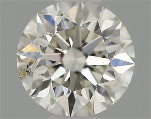 Picture of Natural Diamond 0.41 Carats, Round with Excellent Cut, I Color, SI1 Clarity and Certified by IGI