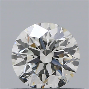 Picture of Natural Diamond 0.40 Carats, Round with Excellent Cut, I Color, SI1 Clarity and Certified by GIA