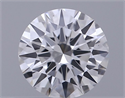 Natural Diamond 0.43 Carats, Round with Excellent Cut, F Color, VS2 Clarity and Certified by GIA