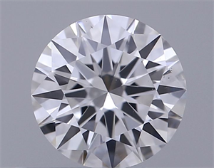 Picture of Natural Diamond 0.43 Carats, Round with Excellent Cut, F Color, VS2 Clarity and Certified by GIA