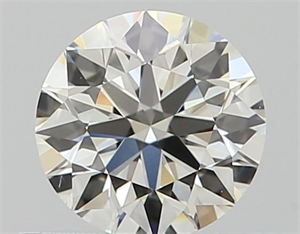 Picture of Natural Diamond 0.50 Carats, Round with Excellent Cut, I Color, VS2 Clarity and Certified by GIA