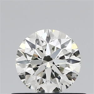 Picture of Natural Diamond 0.50 Carats, Round with Excellent Cut, H Color, VS1 Clarity and Certified by IGI