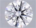 Natural Diamond 0.43 Carats, Round with Excellent Cut, E Color, SI1 Clarity and Certified by GIA