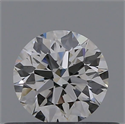 Natural Diamond 0.46 Carats, Round with Excellent Cut, I Color, VVS2 Clarity and Certified by GIA