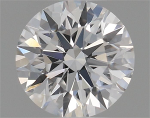 Picture of Natural Diamond 0.40 Carats, Round with Excellent Cut, D Color, VS1 Clarity and Certified by GIA