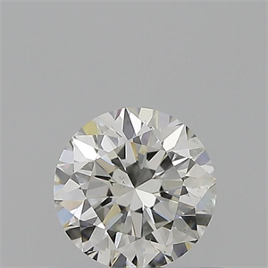 Picture of Natural Diamond 0.40 Carats, Round with Very Good Cut, I Color, VS2 Clarity and Certified by GIA