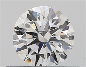 Picture of Natural Diamond 0.41 Carats, Round with Excellent Cut, F Color, SI1 Clarity and Certified by GIA