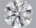 Natural Diamond 0.40 Carats, Round with Excellent Cut, I Color, SI1 Clarity and Certified by GIA