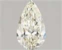 Natural Diamond 1.00 Carats, Pear with  Cut, J Color, VVS2 Clarity and Certified by IGI