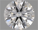 Natural Diamond 0.40 Carats, Round with Very Good Cut, D Color, SI2 Clarity and Certified by GIA