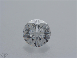 Picture of Natural Diamond 0.40 Carats, Round with Excellent Cut, G Color, VS2 Clarity and Certified by GIA