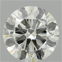 Natural Diamond 2.01 Carats, Round with Very Good Cut, I Color, SI1 Clarity and Certified by GIA