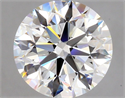 Natural Diamond 2.04 Carats, Round with Excellent Cut, H Color, VS1 Clarity and Certified by GIA