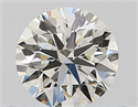 Natural Diamond 0.46 Carats, Round with Excellent Cut, J Color, VS2 Clarity and Certified by GIA