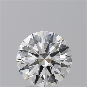 Picture of Natural Diamond 2.01 Carats, Round with Excellent Cut, H Color, SI1 Clarity and Certified by GIA