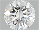 Natural Diamond 0.40 Carats, Round with Excellent Cut, G Color, VVS1 Clarity and Certified by GIA