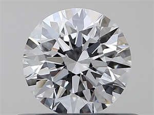 Picture of Natural Diamond 0.43 Carats, Round with Excellent Cut, D Color, VVS2 Clarity and Certified by GIA