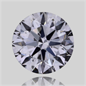 Natural Diamond 0.41 Carats, Round with Excellent Cut, H Color, SI2 Clarity and Certified by GIA