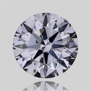 Picture of Natural Diamond 0.41 Carats, Round with Excellent Cut, H Color, SI2 Clarity and Certified by GIA