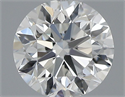 Natural Diamond 0.40 Carats, Round with Very Good Cut, G Color, VVS2 Clarity and Certified by GIA