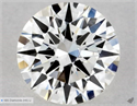 Natural Diamond 0.43 Carats, Round with Excellent Cut, H Color, VS2 Clarity and Certified by GIA