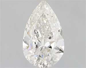 Picture of Natural Diamond 1.01 Carats, Pear with  Cut, H Color, I1 Clarity and Certified by GIA