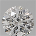 Natural Diamond 0.40 Carats, Round with Excellent Cut, F Color, SI2 Clarity and Certified by IGI