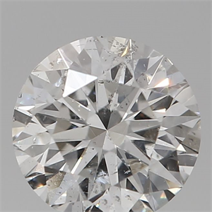 Picture of Natural Diamond 0.40 Carats, Round with Excellent Cut, F Color, SI2 Clarity and Certified by IGI