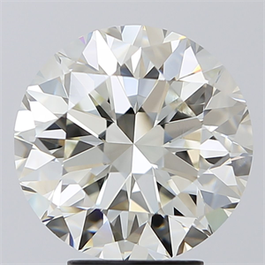 Picture of Natural Diamond 4.66 Carats, Round with Excellent Cut, I Color, VVS1 Clarity and Certified by IGI