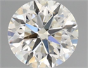 Natural Diamond 0.49 Carats, Round with Very Good Cut, K Color, VS2 Clarity and Certified by GIA