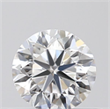 Natural Diamond 0.40 Carats, Round with Very Good Cut, D Color, VS2 Clarity and Certified by GIA