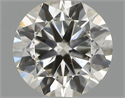 Natural Diamond 0.48 Carats, Round with Very Good Cut, H Color, SI1 Clarity and Certified by IGI