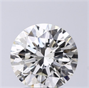 Natural Diamond 2.01 Carats, Round with Excellent Cut, I Color, SI1 Clarity and Certified by GIA