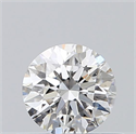 Natural Diamond 0.40 Carats, Round with Excellent Cut, F Color, SI2 Clarity and Certified by GIA