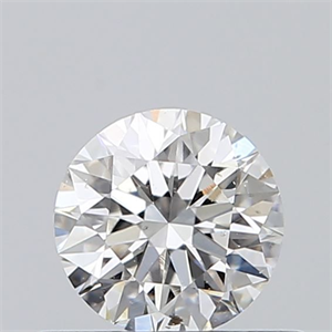 Picture of Natural Diamond 0.40 Carats, Round with Excellent Cut, F Color, SI2 Clarity and Certified by GIA