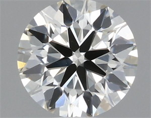 Picture of Natural Diamond 0.40 Carats, Round with Excellent Cut, I Color, VS1 Clarity and Certified by IGI